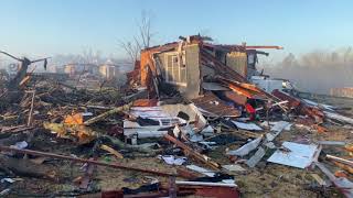 01262021 Fultondale AL  First Light Ground of Homes Destroyed East of US31 [upl. by Munafo]