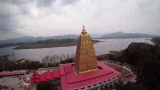 FPV Quadcopter  TBS Discovery  Mon Bridge  Chedi Buddhakaya  Thailand  Dragon Link [upl. by Mosi]