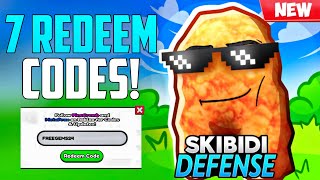 NEW ALL WORKING CODES FOR SKIBIDI TOWER DEFENSE ROBLOX SKIBIDI TOWER DEFENSE CODES [upl. by Hartley]