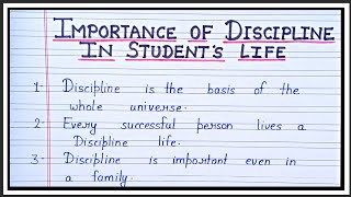 The Value of Discipline  Best Speech on Discipline  The Value of Discipline speech [upl. by Wardlaw146]