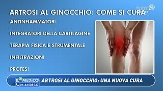 Il Mio Medico  Artrosi al ginocchio una nuova cura [upl. by Esidnac]