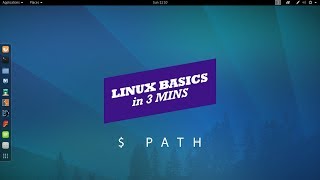 LINUX BASICS IN 3 MINS  PATH ENVIRONMENT VARIABLE [upl. by Oinotna]