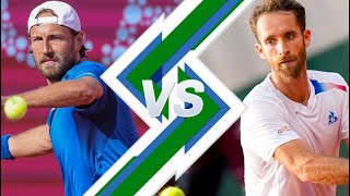 Lucas Pouille vs Constant Lestienne  RENNES 2024 [upl. by Spenser381]