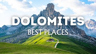 10 Best Places to Visit in Dolomites  Italy Travel Guide [upl. by Hannasus226]