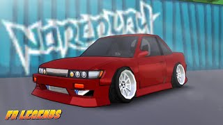 Nissan Silvia S13 Build FR Legends [upl. by Nolur756]