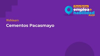 Webinar  Cementos Pacasmayo [upl. by Eidde]