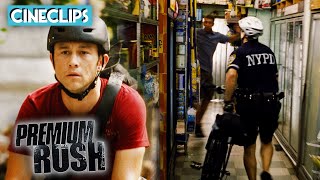 Epic NYPD Bike Chase  Premium Rush  CineStream [upl. by Maximo]