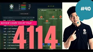 Fifa Online 3  Sơ đồ chiến thuật 4114 KHUẤY ĐỘNG SEVER THÁI LAN VỚI ĐỘI HÌNH 300TR 40 [upl. by Nylavad]