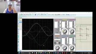 Rectificador trifasico onda completa simulación en Proteus [upl. by Karina]