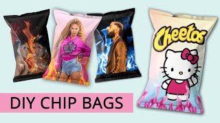 How to make Custom Chip Bags step by step [upl. by Molton]