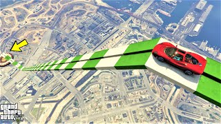 سباق سيارة تيجون منحدر الاسطوري 🐸 GTA 5  Lampadati Tigon Race Legendary Ramp [upl. by Irtemed]