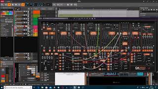 Voltage Modular CA 2600 Propellerheads Complex 1 MisfitDrums Bitwig Studio [upl. by Paola]