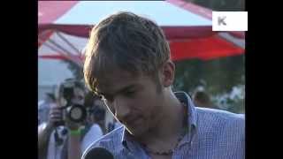 1996 Damon Albarn Interview at UK Festival [upl. by Eecrad367]