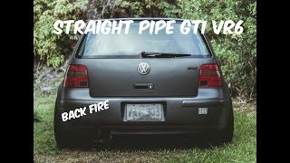 STRAIGHT PIPE MK4 GTI VR6 [upl. by Nodarb]