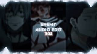 Enemy  Imagine Dragons  Audio Edit  TikTok version [upl. by Auhsuoj]