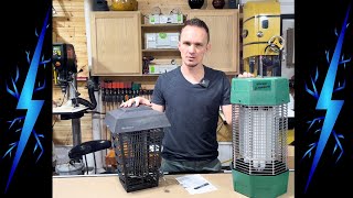 Flowtron MC9000 Bug Zapper unboxing and review vs Flowtron BK80D comparison [upl. by Ycinuq504]