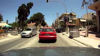 Driving in Rethymnon [upl. by Elbart]