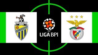 Liga BPI Valadares Gaia FC 0  6 SL Benfica [upl. by Kirimia672]