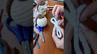 Tutorial de esferas navideñas con cordón tejido quotEl Angelquot [upl. by Lovel]