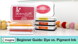 Memento Dye Ink and Memento Luxe Ink Comparison [upl. by Lesna]