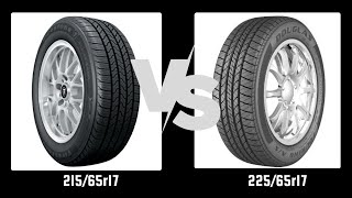 Tire Size 21565r17 vs 22565r17 [upl. by Gilletta237]