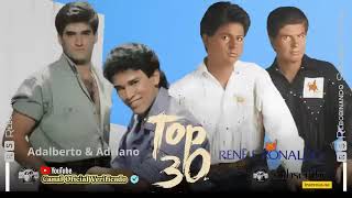 ADALBERTO E ADRIANO  RENÊ E RONALDO  30 Clássicos de sucessos  Álbum Completo Rebobinando Saudade [upl. by Nadual452]