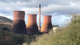 Ironbridge Cooling Towers Shropshire Demolition 6 December 2019 [upl. by Eilah]