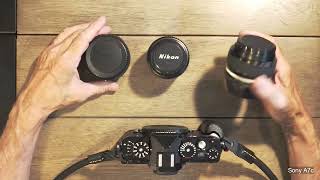 Nikon Zf amp Manual Focusing for Film Nikkor Lenses on 20240503 [upl. by Aytak]