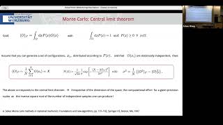 SECT Fakher Assad Fermion Monte Carlo the auxiliary field determinant algorithm Part I [upl. by Oric]