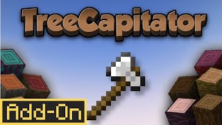 TreeCapitator  Minecraft Marketplace Addon  Showcase [upl. by Bollay]