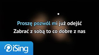 Anita Lipnicka amp Paweł Domagała  Nic za złe karaoke iSing [upl. by Ellebana]