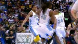 Kenneth Faried Finishes Strong [upl. by Llenyl]