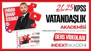 4 2025 KPSS  Vatandaşlık  Hukukun Kaynakları ve Yaptırım Türleri  Emrah Vahap Özkaraca [upl. by Jeniece]