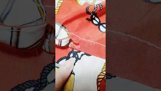 Buttonhole stitch by hand buttonholestitch [upl. by Andri]