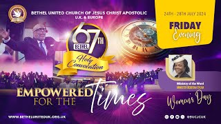 Friday Evening Service  67th Holy Convocation  26th July 2024 [upl. by Liman566]