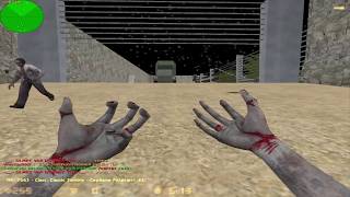 CounterStrike Zombie Escape Mod  Map zeJurassicParkv2 [upl. by Aikin]