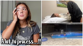 Its a lot to process😔  VLOG1692 [upl. by Eelsha]