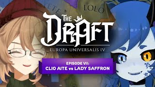 Clio Aite vs Lady Saffron  Gameplay phase  The Draft  EU4 [upl. by Yllop852]