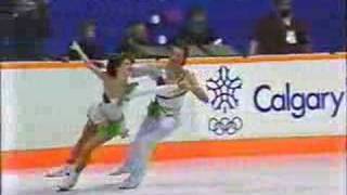 Klimova and Ponomarenko 1988 Olympics free dance [upl. by Euqinomad]