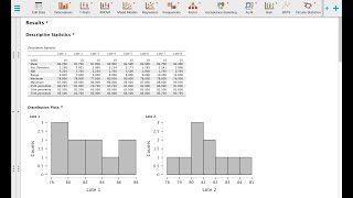 JASP Parte 1 Estadística descríptiva y análisis gráfico [upl. by Tevis]