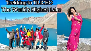 TILICHO Conquering the World’s Highest Lake with my friends ​⁠Giriashma [upl. by Leahcar]