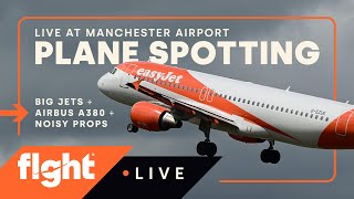 LIVE Manchester Airport plane spotting  190624 [upl. by Krakow903]