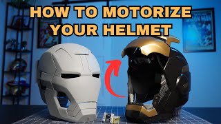 Coding Iron Man How to Motorize Your Helmet with CRASHWORKS  Motorized Iron Man MK42 part 3 [upl. by Aihsenek306]