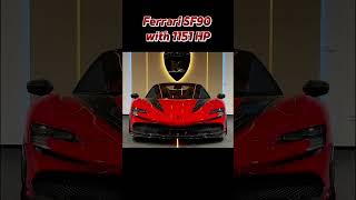 Ferrari SF90 with 1151 HP  Best car in 2024 [upl. by Lorenzana588]