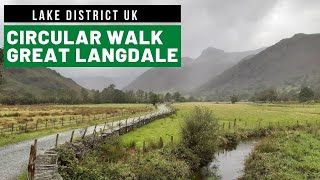 Lake District UK  Great Langdale circular walk ❤ [upl. by Aynwat368]