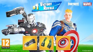 My FIRST WIN in Fortnite MARVEL Chapter 5 Season 4 Live from Virgin Media Gamepad  The O2 [upl. by Annaya]