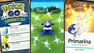 Popplio Community Day Prep Tips Maximize 3x Catch XP [upl. by Kristi]