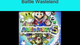 Mario Party 5 Soundtrack Battle Wasteland [upl. by Zalea]