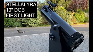 StellaLyra ZhumellApertura 10 inch Dobsonian Telescope First Light Review [upl. by Relyhs972]