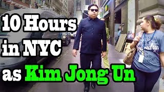 10 Hours of Walking in NYC as Kim Jong Un [upl. by Irah]